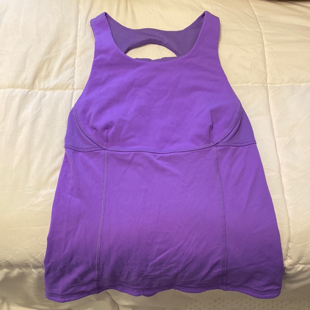 Purple Lululemon Tank Top